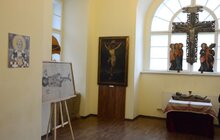Фото 1: У каплиці ЛМР відкрили виставку унікальних сакральних творів «Страсті Христові»