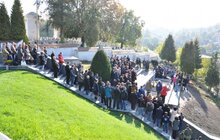 Фото 7: На Личакові відбулось освячення пам’ятного знаку В.Гурняку