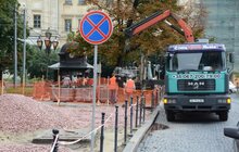 Фото 4: Розпочалися підготовчі роботи з ремонту алеї на пр. Свободи