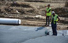 Фото 38: На Грибовицькому полігоні ТПВ технічна рекультивація перейшла до наступного етапу
