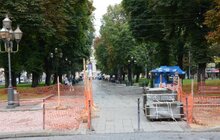 Фото 8: Розпочалися підготовчі роботи з ремонту алеї на пр. Свободи