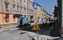 Фото 1: До кінця літа триватиме ремонт на ділянці вул. Куліша – від вул. Шпитальної до вул. Медової