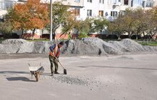 Фото 4: Роботи з будівництва велодоріжки на Рясному виконано на 70%