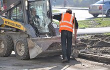 Фото 7: Роботи з будівництва велодоріжки на Рясному виконано на 70%