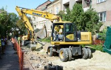 Фото 3: На вул. Пісковій триває капітальний ремонт: інженерні мережі вже замінено на 25%