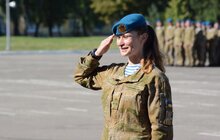 Фото 14: Сьогодні у Львові відбулися заходи з нагоди відзначення 25-ї річниці Дня Високомобільних десантних військ Збройних Сил України у 80-ій бригаді