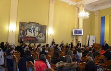 Фото 10: Мер Львова привітав цьогорічних стажувальників міської ради та вручив їм дипломи