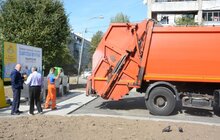 Фото 3: У Львові на вул. Ранковій встановили підземний контейнерний майданчик для збору ТПВ