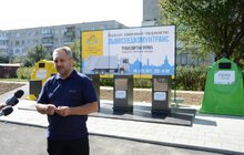 Фото 15: У Львові на вул. Ранковій встановили підземний контейнерний майданчик для збору ТПВ