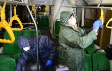 Фото 8: Комунальне АТП № 1 дезінфікує всі автобуси, які виходять на маршрути