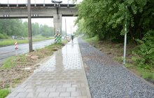 Фото 7: У Львові продовжують облаштовувати велодоріжки: роботи тривають на низці вулиць