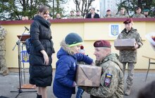 Фото 18: У Львові відбулись урочисті заходи, приурочені святкуванню Дня військової частини А0284 (80-ої окремої десантно-штурмової бригади)