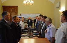 Фото 2: На засіданні Львівського РВ АМУ мери міст одностайно підтримали звернення щодо недоцільності винесення на розгляд ВРУ проекту закону, який передбачає контроль за органами місцевого самоврядування з боку обласних державних адміністрацій
