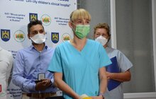 Фото 6: Вперше у Львові лікарі міської дитячої лікарні спільно з бельгійськими колегами провели кохлеарну імплантацію маленьким пацієнтам