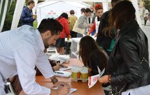 Фото 6: У Львові привернули увагу громадськості до проблем донорства крові в Україні