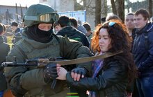 Фото 14: Львівські школярі відвідали нацгвардійців