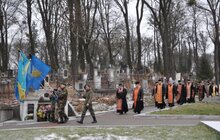 Фото 10: Сьогодні на Личаківському кладовищі відбулися похорони 2 львів’ян-учасників АТО