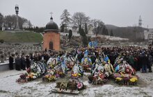 Фото 26: Сьогодні на Личаківському кладовищі відбулися похорони 2 львів’ян-учасників АТО