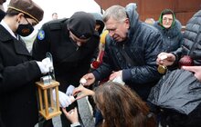 Фото 11: Родини Героїв Небесної Сотні прикрасили Меморіал пам’яті Героїв Небесної Сотні до новорічних та різдвяних свят