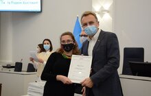Фото 20: Мер Львова відзначив авторів проєктів-переможців Громадського бюджету 2021