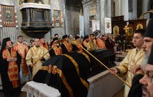 Фото 37: У Львові тисячі вірян попрощались з Блаженнішим Любомиром Гузаром