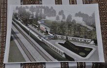 Фото 6: «Сьогодні таки на часі – показати правду про лихоліття минулого століття», – А. Садовий на освяченні будівництва «Території терору»
