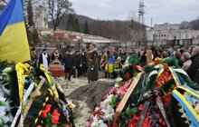 Фото 14: Львів попрощався з Героєм з АТО з Тарасом Стельмахом