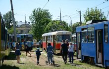 Фото 51: У Львові відбулася виставка трамвайних вагонів різних епох