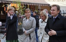 Фото 4: Львів відвідала дружина Президента Угорщини