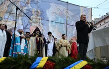 Фото 19: Сьогодні на площі Ринок традиційно освятили воду