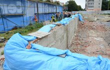 Фото 14: У Львові розпочали відновлення (реконструкцію) мозаїки «Море і риби»