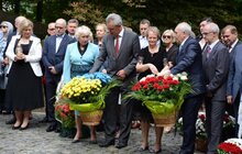 Фото 8: У Львові вшанували пам’ять розстріляних професорів на Вулецьких пагорбах