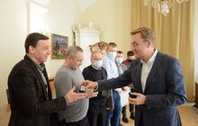 Фото 9: Міський голова відзначив перевізників ТПВ та представників бізнесу за розвиток культури роздільного сортування органічних відходів