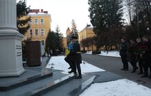 Фото 10: У День Збройних Сил України у Львові вшанували загиблих випускників Академії сухопутних військ