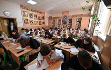 Фото 15: Як у Львові писали Всеукраїнський радіодиктант національної єдності (фото)