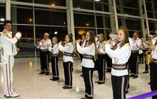 Фото 14: Фоторепортаж зустрічі львівських спортсменів-параолімпійців у Міжнародному аеропорту «Львів» ім. Д. Галицького