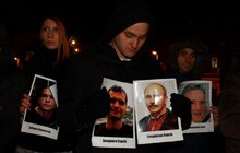 Фото 3: На площі біля пам’ятника Т.Шевченкові відбулась акція «Свіча пам’яті»