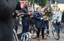 Фото 49: У Львові вперше провели позачергове засідання виконавчого комітету на велосипедах