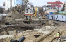 Фото 2: Триває ремонт вул. Шевченка: з 7 березня перекрито для руху транспорту вул. Левандівську, а з 14 березня перекриють вул. Шевченка