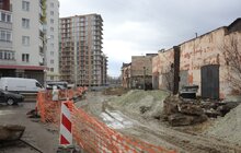 Фото 4: Триває ремонт вул. Шевченка: з 7 березня перекрито для руху транспорту вул. Левандівську, а з 14 березня перекриють вул. Шевченка