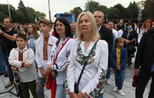 Фото 16: У Львові на найбільшому флагштоку урочисто підняли прапор України