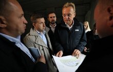 Фото 4: Мер Львова оглянув будівництво дитячого садочка на вулиці Малоголосківській