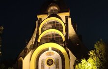 Фото 11: У Львові підсвітили церкву Великомучеників Бориса і Гліба