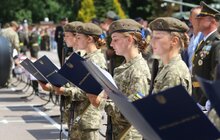 Фото 6: Першокурсники Національної академії сухопутних військ присягнули на вірність українському народові
