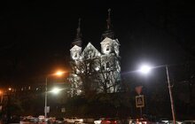 Фото 12: У Львові активно оновлюють зовнішнє освітлення храмів: підсвітили 7 масштабних об’єктів