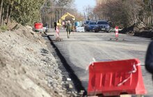 Фото 5: «Завдання — щоб до кінця року поклали перший шар асфальту до вул. П’ясецького», — А. Садовий про ремонт вул. Курмановича