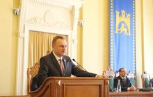Фото 14: У Львові урочисто відзначили 28-му річницю підняття синьо-жовтого стягу над Ратушею