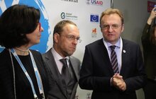 Фото 43: У Львові на стадіоні «Арена Львів» стартував V Форумі місцевого самоврядування