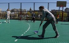Фото 7: Сихівчани отримали спортивний ігровий мультифункціональний майданчик із штучним покриттям