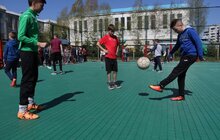 Фото 9: Сихівчани отримали спортивний ігровий мультифункціональний майданчик із штучним покриттям